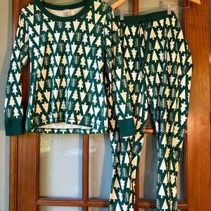 Hanna Andersson Christmas Women's Long John Pajama Top + Pants